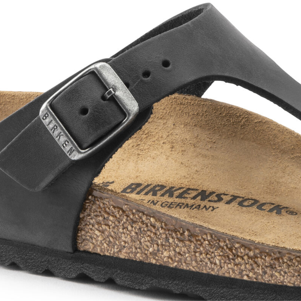 Birkenstock Gizeh Black Birko-Flor Sandal