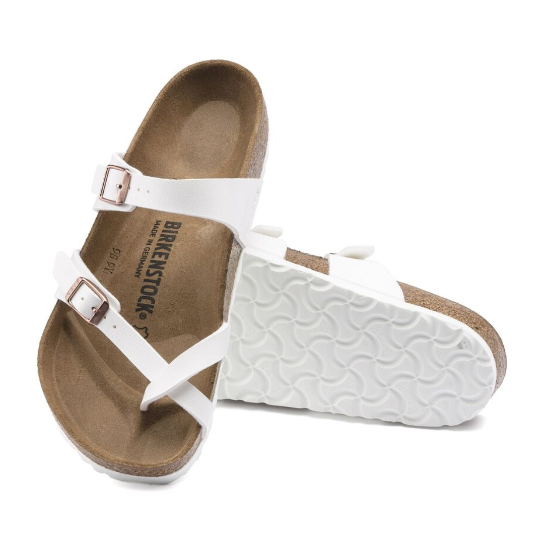 Birkenstock Mayari White Birko-Flor Sandals