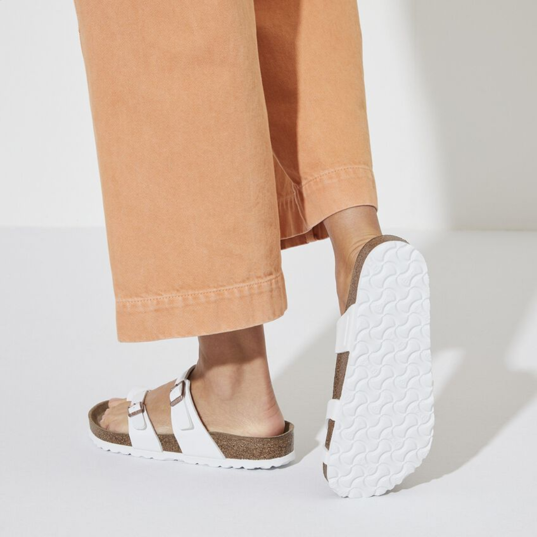 Birkenstock Mayari White Birko-Flor Sandals