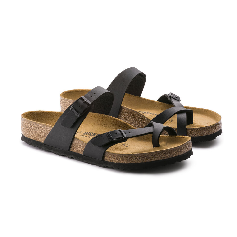 Birkenstock Mayari Black Birko-Flor Sandals