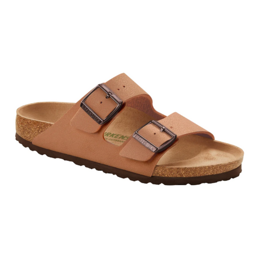 Birkenstock Arizona Earthy Vegan Pecan BirkiBuc Sandal