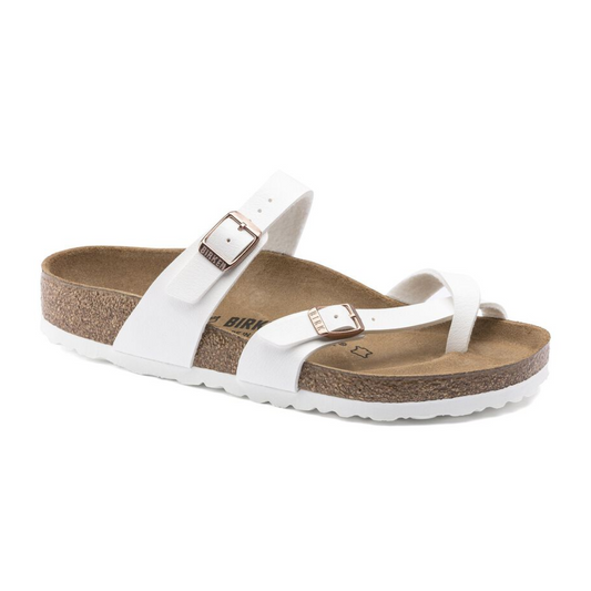 Birkenstock Mayari White Birko-Flor Sandals