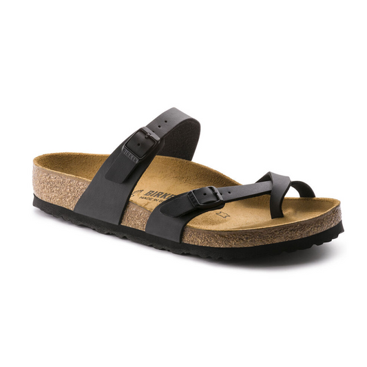 Birkenstock Mayari Black Birko-Flor Sandals