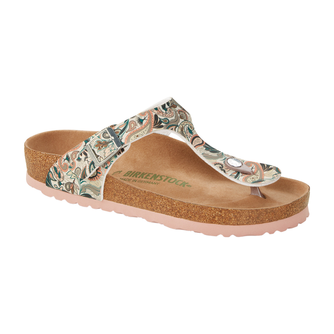 Birkenstock Gizeh Vegan Paisley Light Rose Sandals